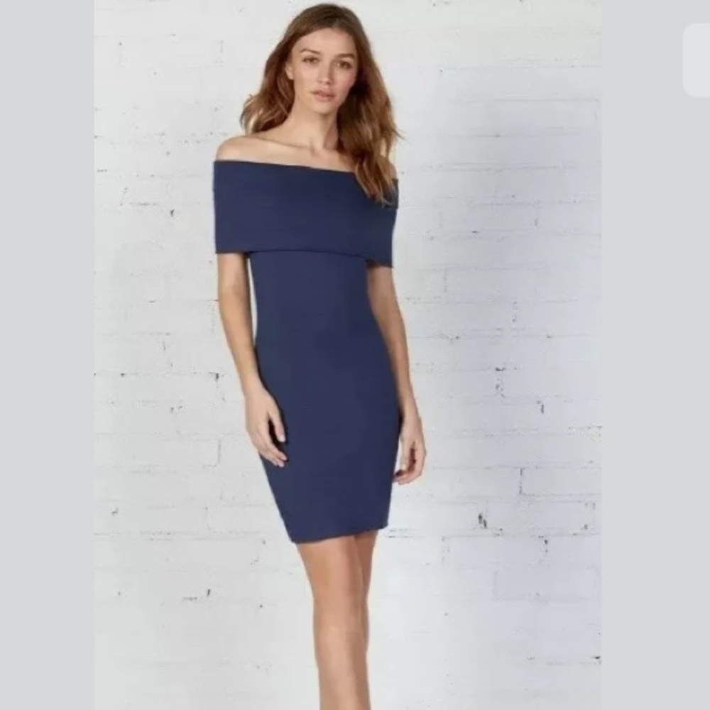 Bailey 44 Hot Doggin Dress Size M Blue